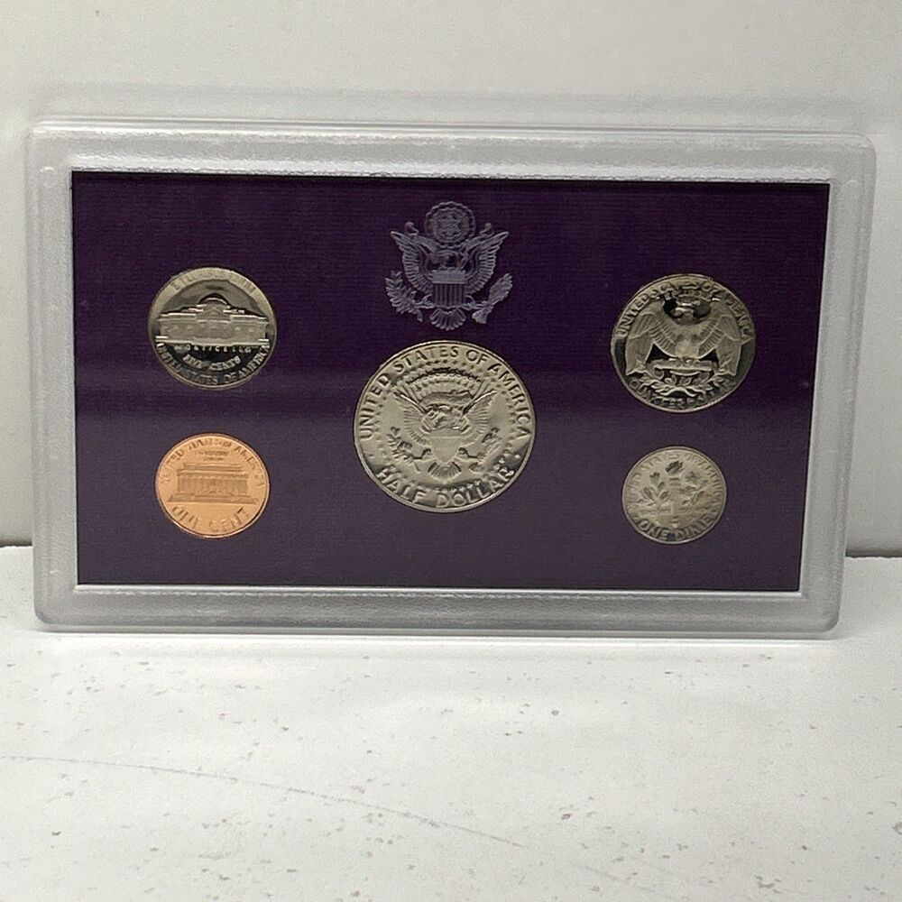 1989 S United States Mint proof Set. With OGP+COA. 5-Coins. - Picture 8 of 8